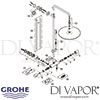 Grohe Rainshower System 400 Shower Thermostat Spares